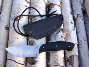 Hunting skinning knife